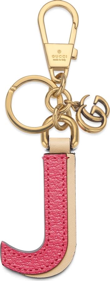 gucci letter keychain|gucci keyrings for women.